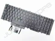 New Dell Precision 17 7000 7710 Danish Dansk Keyboard Tastatur /RT4