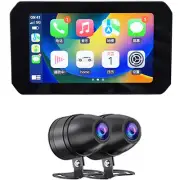 5in Touch Screen GPS Navigation Wireless Carplay Motorcycle DVR Recorder WIFI