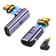 140W USB4.0 40Gbps Thunderbolt3 Magnetic Type-C to Type-C Fast Chargeing Magnet Converter Cable 8K@60Hz OTG USB Type C A