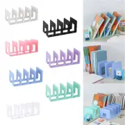 Acrylic Bookends Document Classification Rack Book Stand Handbag Divider Shelf