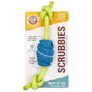 Arm & Hammer, Scrubbies, Dental Toy For Senior Dogs, Treat N' Tug, 1 Toy