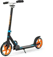 Milly Mally Unisex_Baby Roller Buzz Scooter, Black, L