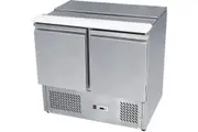 Atosa 2 DOORS SLIDING LID SALADETTE FRIDGE SIZE 900 MM ESL3800