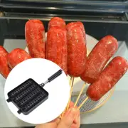 Cast Aluminum Cornbread Pan Non Stick Corn Dog Maker for Cooking Breakfast