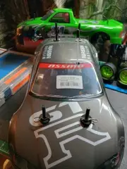 TAMIYA TT-01E RC CAR 4WD CHASSIS WITH LEXAN BODY