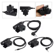 Easy to Use U94 Push To Talk PTT Adapter for BaoFeng UV5R Walkie Talkie