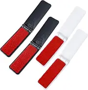 Foldable Travel Lint Brush, 4Pcs Folding Mini Pocket Lint Brush,Foldable Mini Lint Removal Brush for Clothes