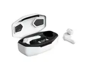 T68 Wireless Earphone Bluetooth-compatible 5.0 HiFi ABS Sweatproof In-ear Earbud Stereo Headphone for Sports-White
