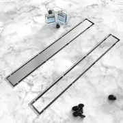 Shower Drain 28 Inch Rectangular Shower Floor, 304 Stainless Steel +Tile Insert