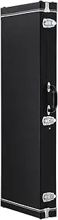 Melodic Electric Guitar Case Rectangular Hard Shell Wood Standard ，Guitar Case for 39 Inch Stratocaster Telecaster Ibanez Storage Gig Bag with Lock Latch,Black