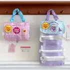 3 in 1 Cosmetic Cases Folding Storage Handbag Ladies' Makeup Bag Women Girl