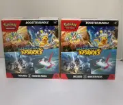 Pokemon TCG Surging Sparks Booster Bundle Factory Sealed (Set Of 2 Boxes)