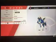 Pokemon SWORD and SHIELD SHINY Dusk Form Lycanroc - Isle Of Armor Rare!