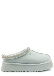 Ugg Tazz Suede Flatform Slippers - Light Blue - 39 (IT39/ UK6) 39 (IT39/ UK6)