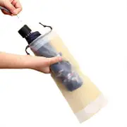 Transparent Plastic Bag Umbrella Storage Bag Waterproof Reusable Umbrella Drawstring Storage Cover Home Storage Organizer