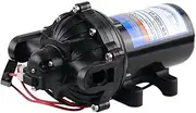 Everflo 12V On-Demand Diaphragm Pump - 3.0GPM, 60 PSI, Quick Attach Ports