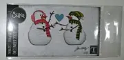 Tim Holtz Diecember 2022 Chilly & Freezy Rare Die Snowman Simon Says Stamp