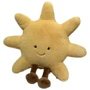 Plush Pillow Sun Shape Stuffed Soft Seat Cushion Decor Cushions & Decorative Pillows