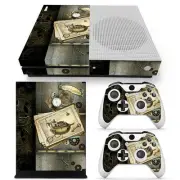 Xbox One S Console Skin Decal Sticker Old Time Machine + 2 Controller Design Set