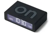 Lexon Flip Mini Reversible Alarm Clock - Black