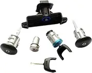 for Transit Mk7 2006-2014 Complete Lock Set Ignition Switch Left Right Door Lock Trunk Lock 6C1AV22050XB 4874508