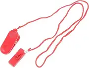 SUPVOX Toy Equipment Fitness Magnet Key Running Machine Magnet Treadmill Key Replacement Whistle Treadmill Safety Tool Treadmill Parts Safety Key for Treadmill Emergent Stop Key Abs Red