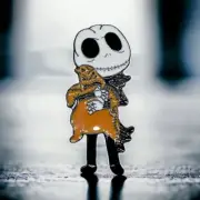 Quality Nightmare Before Christmas Jack Skellington & Oogie Boogie Tack Pin.C435