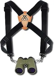 Trummul Binocular Harness Strap Best Chest Harness Strap for Hunters Photographers and Golfers (Black)