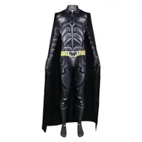 在飛比找蝦皮購物優惠-正義聯盟蝙蝠俠cos服佈魯斯韋恩cosplay連體緊身衣角色