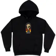Thra.sher X Alien Workshops Believe Hooded Sweatshirt - X-LARGE Black