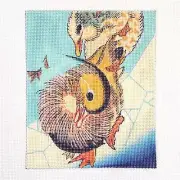 LANI HAND PAINTED NEEDLEPOINT CANVAS: MANDARIN DUCK BM
