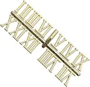 GARIOUANS DIY Clock Parts Roman Numeral Numerals for Wall Clocks 2.3cm Precision Electroplated for Time Display