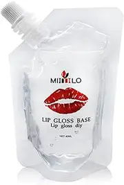 Clear Lip Gloss Base for DIY Lip Gloss Hydrated Moisturized Lips Fragrance-Free