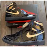 鞋先生 正品 AIR JORDAN 1 HIGH OG "BLACK GOLD” 黑金 555088 -032 現貨