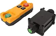 Industrial Remote Switch, 433MHz Waterproof Crane Remote Control Switch, 4 Keys Wireless Transmitter Push Button Switch, for Crane Light