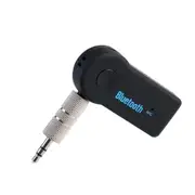 2Pcs Stereo Bt 310 Bluetooth Wireless Music Receiver For Iphone / Ipad / Car / Headphone / Stereo Support Hands-Free(Black)