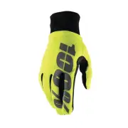 100% Hydromatic Waterproof Gloves (Sm, Flo Yellow)