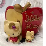 日本進口HELLO KITTY蘋果系列仿古懷舊風波麗材質花器組展示品釋出🐢⚓️者勿買