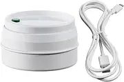 Badminton Steamer, Portable Shuttlecock Humidifier, Type-C Charging Design, Quick Moisture Recovery for Fitness Teens Athletes Family Friends Training Use, 6.5x6.5x3.8cm Compact White