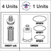 RPI Midmark Oil-Less Compressor PM Kit (OEM #77001610), CMK156