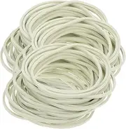 [BUTIFULSIC] 1 Rubber Band Strap Mini Hair Bands Binding Elastic Bands Elastic Trash Can Bands Elastic Binding Band Multi-function Elastic Bands Elastic Bands for Hair Elastic Hair Band White