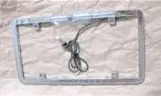 EchoMaster CAM-LF3C-N License Plate Frame Mount CMOS Backup Rear Camera Chrome