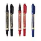 [大塊文具含發票] Pentel 雙頭油性筆 N75W 紅/藍/黑