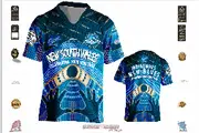(XL) (AP61) State of Origin - Blues Indigenous Jersey AP61 HANDS NSW (Size: XLarge)