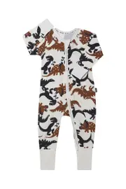 [Bonds] Bonds Newbies Zip Cotton Wondersuit Size: 0-3 Months 0-3 Months Multicolor