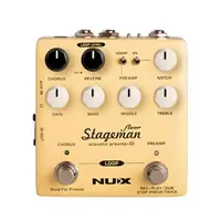 在飛比找樂天市場購物網優惠-分期免運 NUX Stageman Floor 木吉他 前級