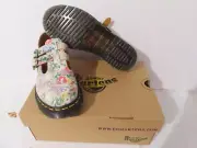 NWB Dr. Martens 8065 Women's Mary Jane Floral Mash Up Leather Shoes US 6 Spring