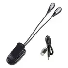 LED Reading Lamp Flexible Book Music Lamp Reading Light Student Dormitory Lights