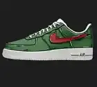 Air Force 1 Custom White Shoes Green & Red Cartoon Graffiti Art Mens Womens Kids