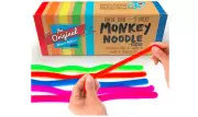 Monkey Noodle Fidget Toy Kids Sensory Toys Stretchy Helps Creativity Focus 5 Pcs